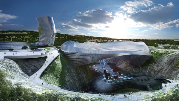 Avusturya firması Coop Himmelb (l) au Çin’de, Changsha bölgesinde