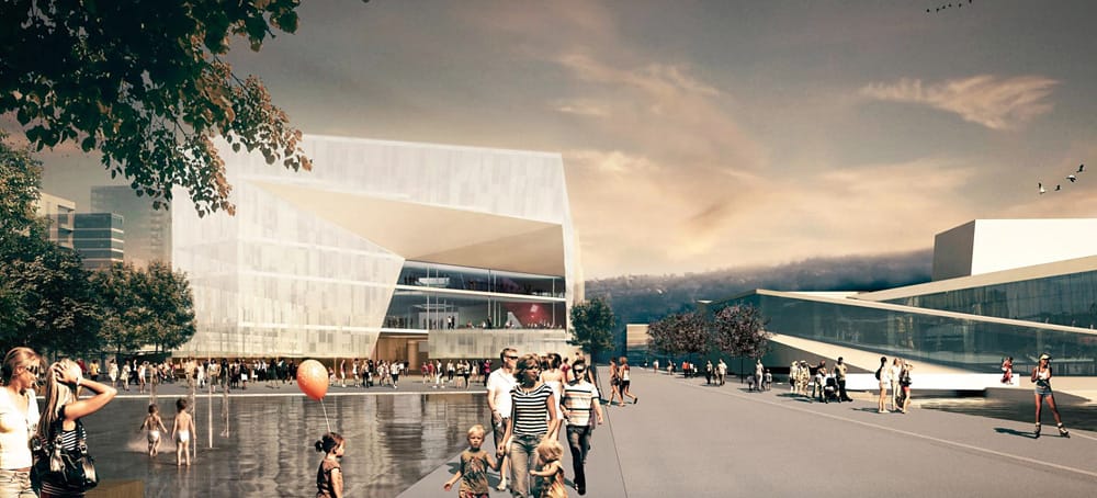 Oslo’nun görüntüsü yeni kütüphanesiyle bir kez daha değişiyor.