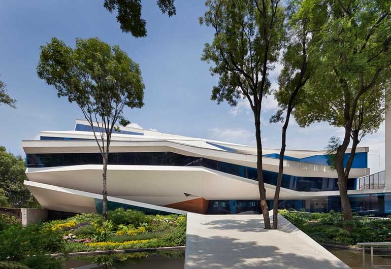 Broissin Mimarlar Coyoacan için bir kültür merkezi