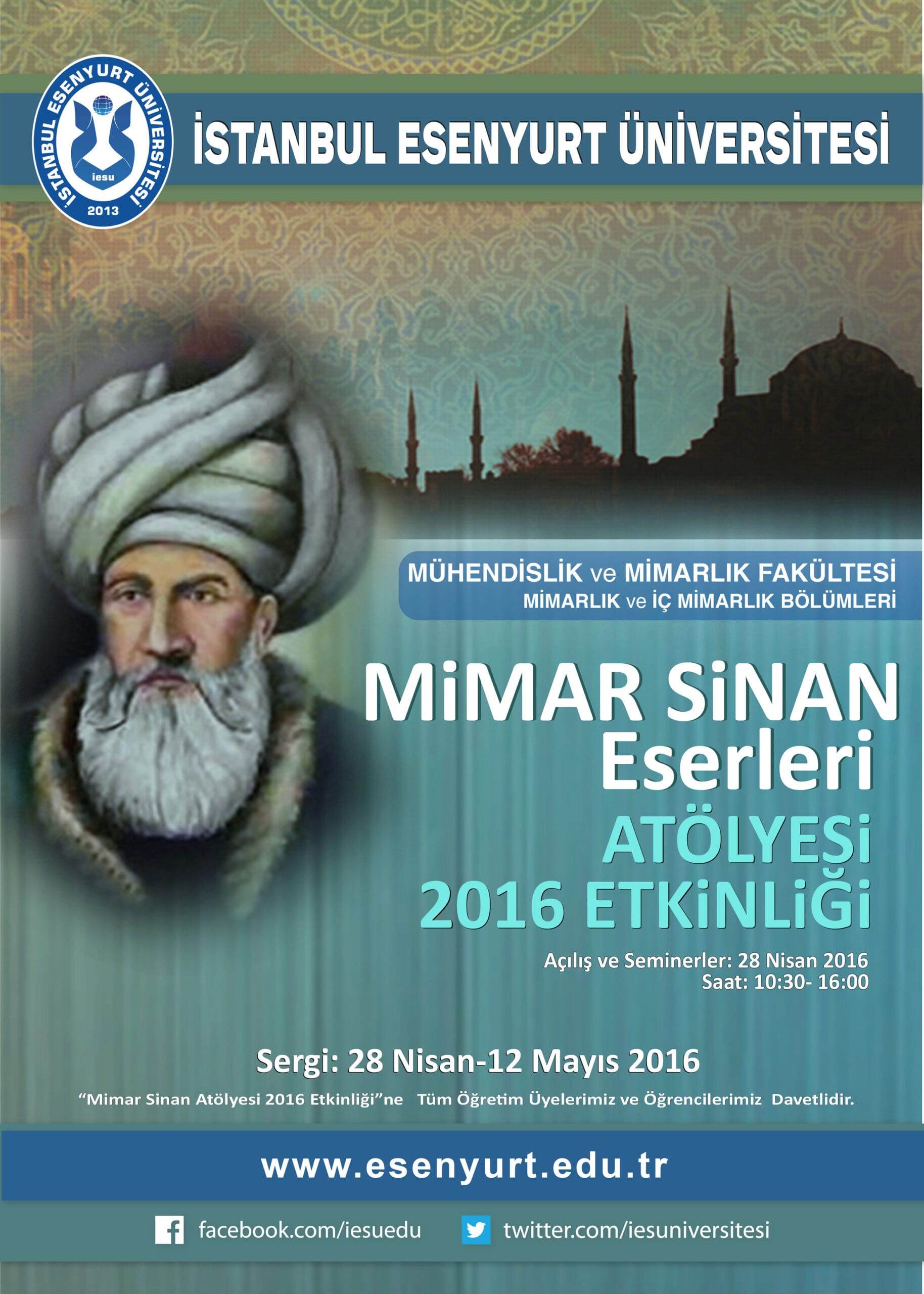 Esenyurt Üniversitesi Mimar Sinan Sergisi