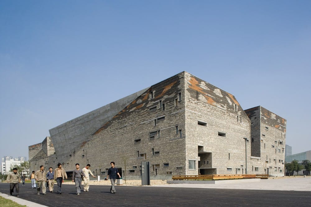 2012 Pritzker ödülü Wang Shu ve Tarih Müzesi.