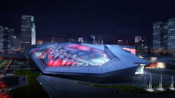 Bir spor merkezi…Shenyang Çin