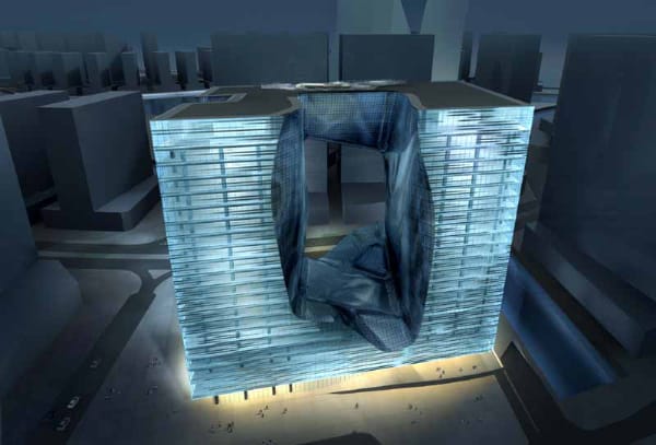 The Opus, Dubai binası. Zaha Hadid Mimarlar