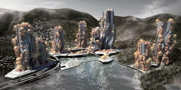 Duyular için bir şehir parçası