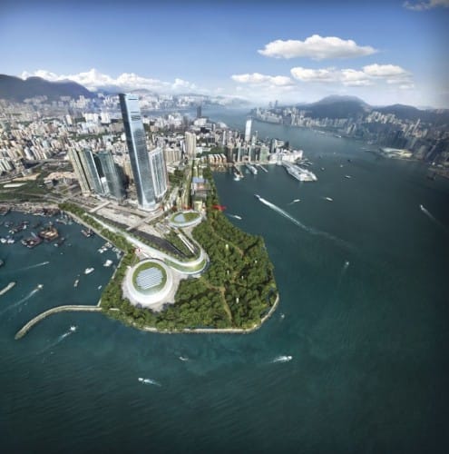 Honk Kong City Park tasarımı / Foster + Partners