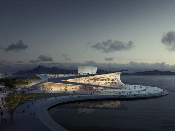 Snøhetta Busan Opera Evi