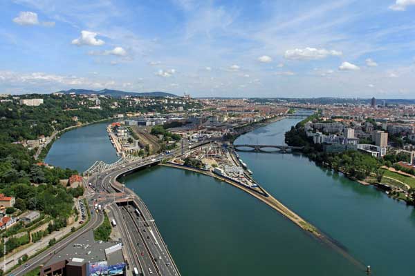 Lyon kenti için bir Müze Coop Himmeb (l) au