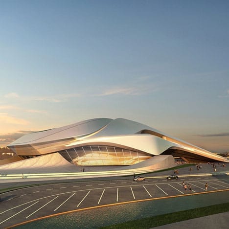 Zaha Hadid Mimarlar tarafından Rabat Büyük Tiyatro