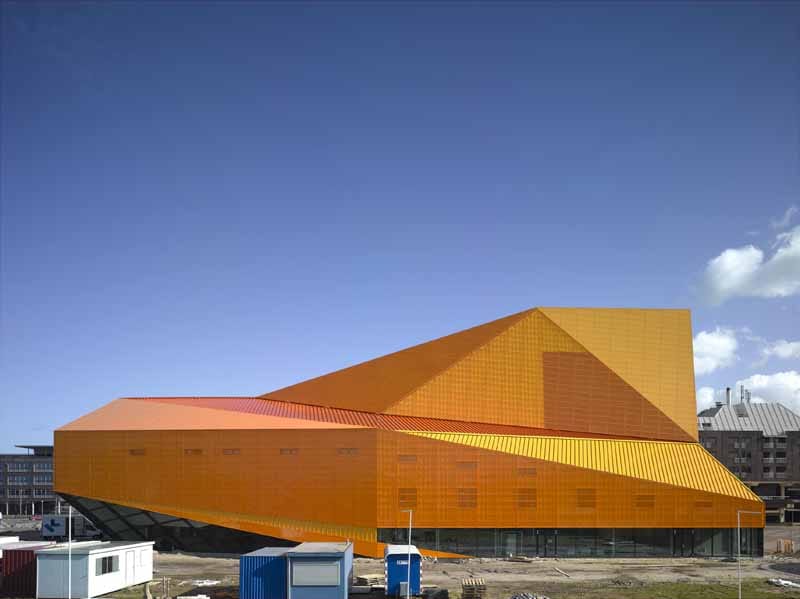 Lelystad Tiyatro: Hollandaca Mimarlık UNStudio
