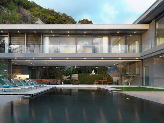 Andaman Körfezinde bir villa