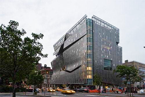 NewYork Cooper Union Koleji yeni binası, Thom Mayne (Morphosis) tasarımı