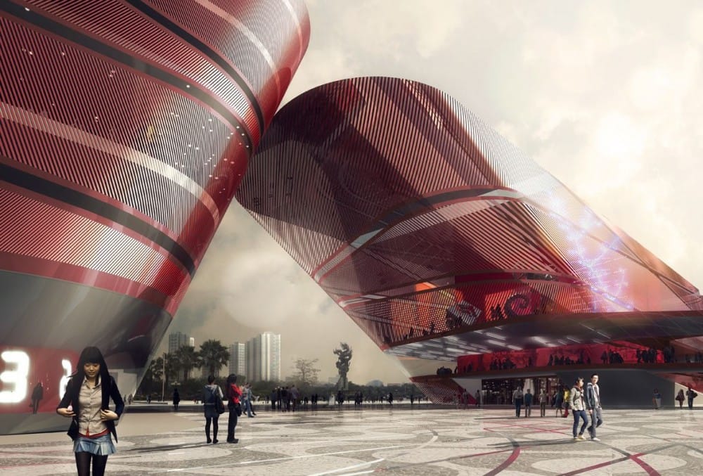 Mecanoo Mimarlar: Shenzhen Kültür Merkezi