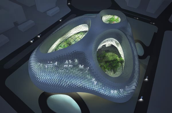 Pekin için üç halka: Emergent Architects