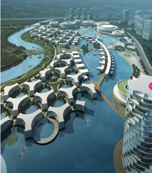 Tianjin Eko-kent arazileri projesi