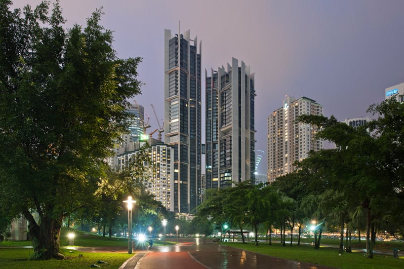 Kuala Lumpur’da bir binalar grubu: Foster&Partners