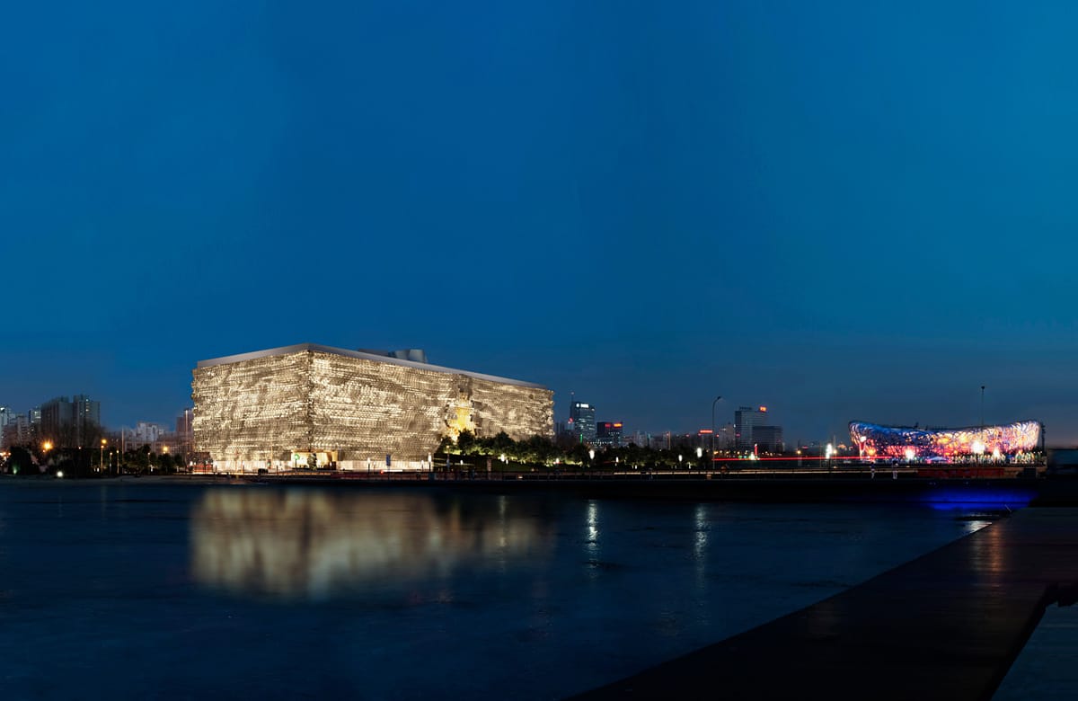 Mimarlık sadece mekan değil aynı zamanda malzeme yaratmaktır. Gehry Pekin Müzesi