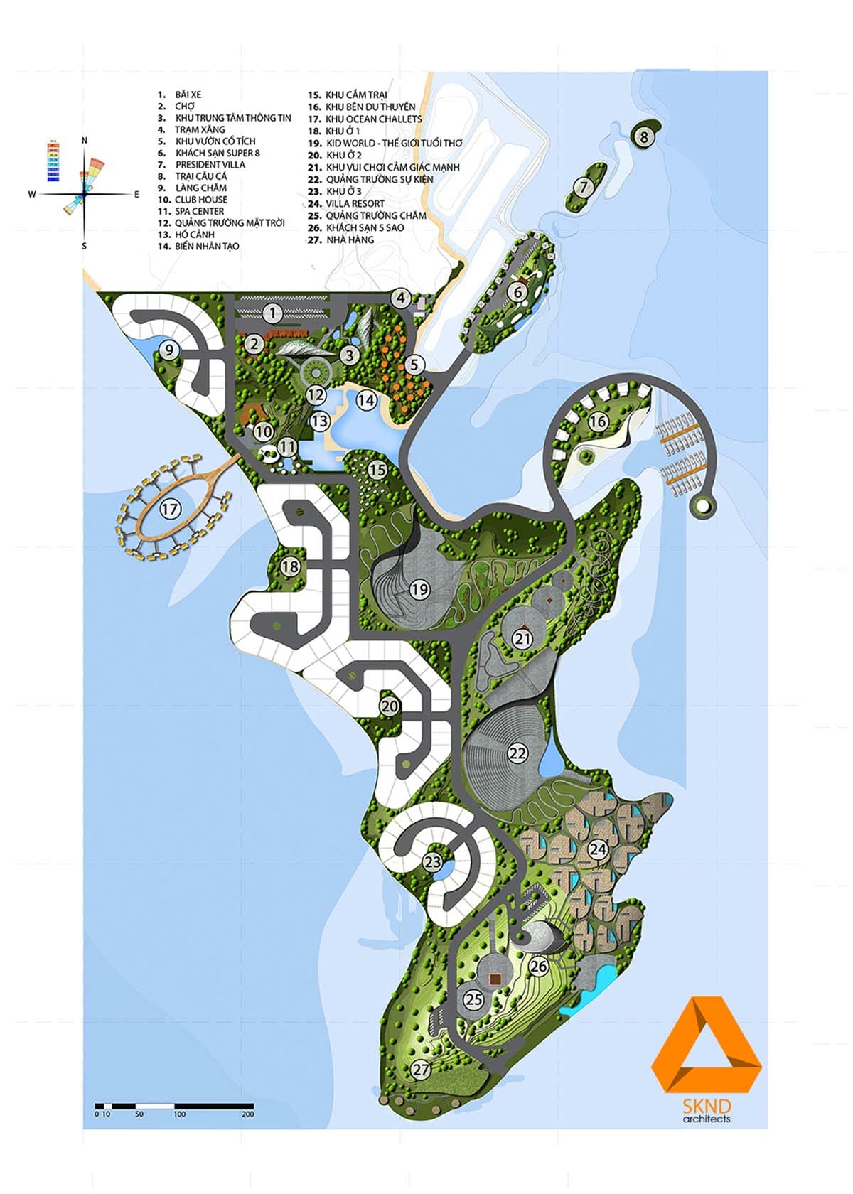 SKND Architects Mercan Adası Turizm Tesisi