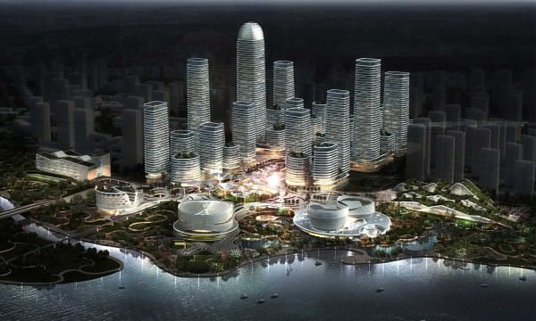 HAO/HOLM Mimarlık Kuzey Çin’de Eko Şehir Projesi