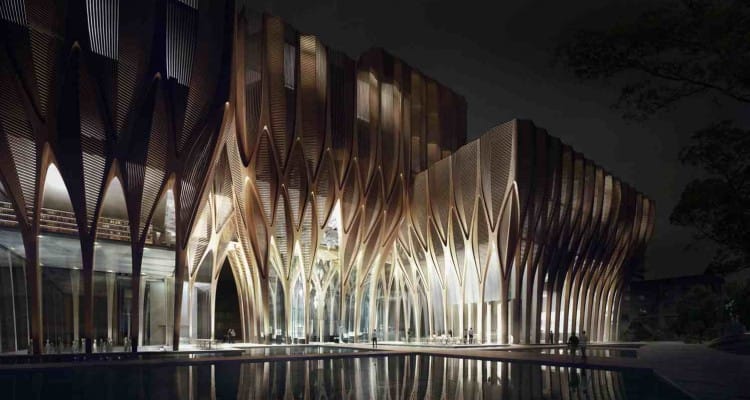 Kamboçya için bir soykırım anıtı: Zaha Hadid Mimarlar