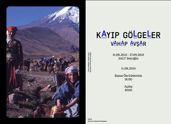 Vahap Avşar’ın Kayıp Gölgeler Sergisi 11 Ağustos