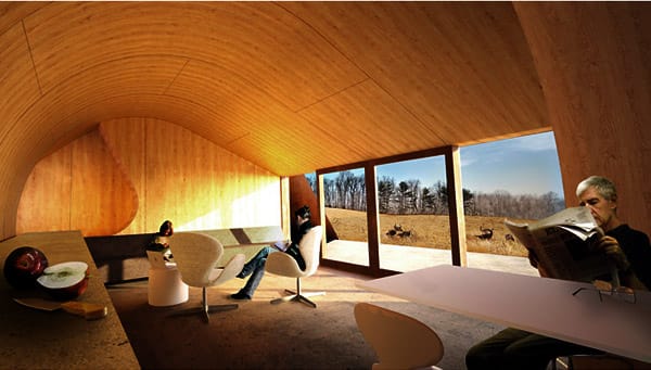 Falling Water Kır Evi Yarışmasından Üç Proje…