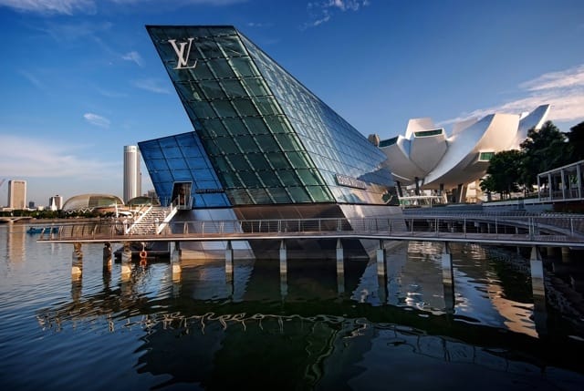 Singapur / Safdie Mimarlar Louis Vuitton Satış Mağazası