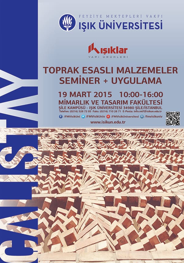 Işık Üniversitesi Çalıştay Duyurusu(19.03.2015)