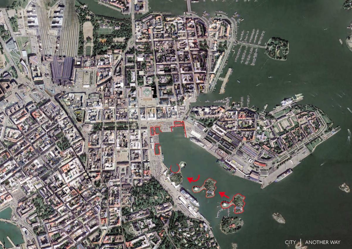 Guggenheim Helsinki Yarışmasından bir proje: Tommo Printz Mimarlar.