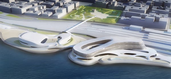 Zaha Hadid Mimarlar Regium Kıyısında Bir Kültür Merkezi