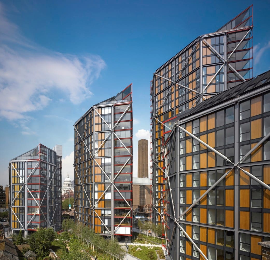 Londra için bir konut projesi Rafeel Vinoly