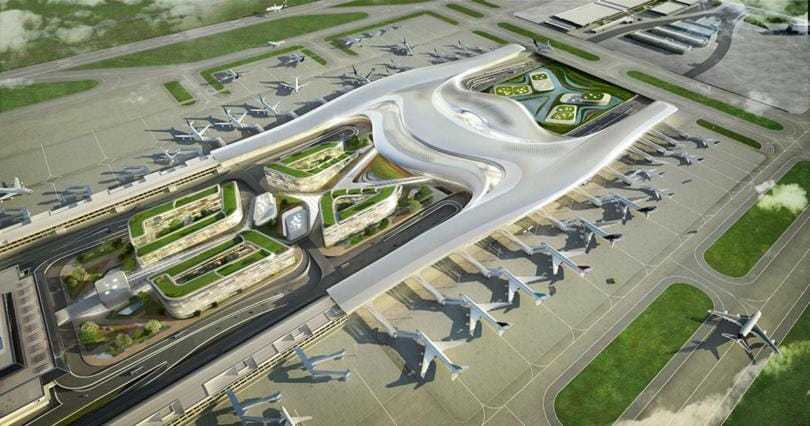 Yarışma, Tayvan Taoyuan Uluslararası Havalimanı Terminal 3 Binası UNStudio