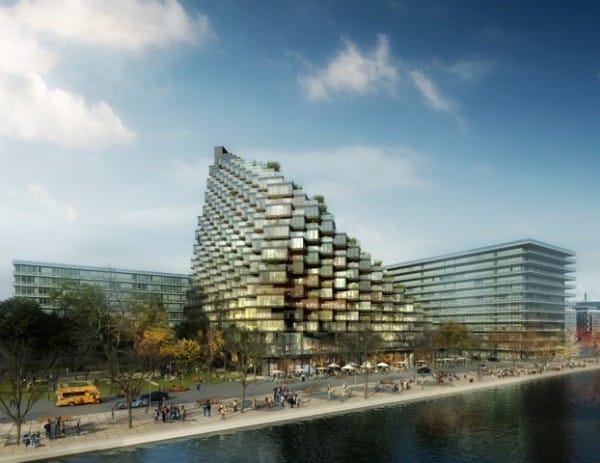 Bayside Apartments Toronto’da bir Roman Phototaxis Tasarım