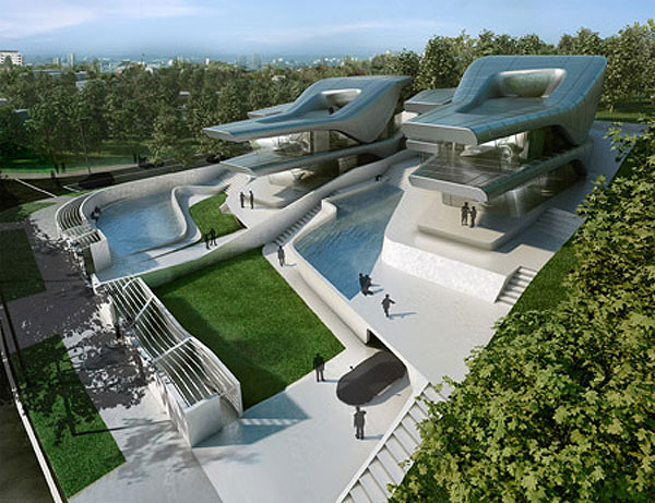 Zaha Hadid, Nassim Yolu Villaları Singapur