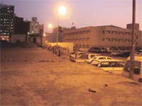 Osmanlı kışlası otopark oldu