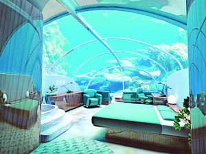 Deniz altında 7 katlı otel ilk kez İstanbul’da