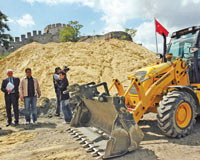 Yedikule’deki molozlar UNESCO heyetini şaşırttı