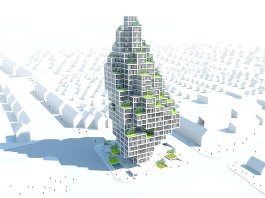 MVRDV ve ADEPT’ten Kopenhag’a gökdelen