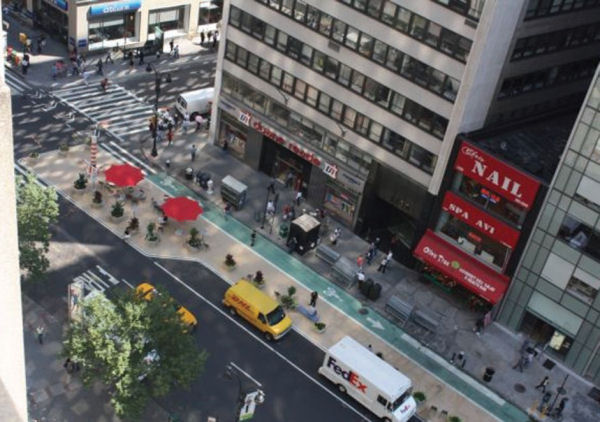 New York sokakları yeşilleniyor