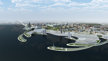 St. Petersburg kıyıları için yeni konsept