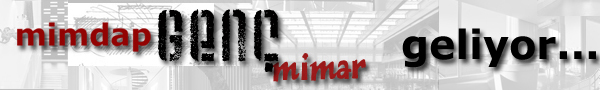 mimdap GENÇ MİMAR’ı Açarken