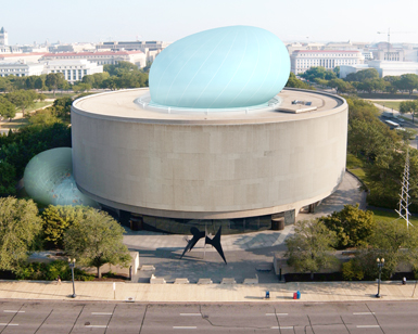Hirshhorn Müzesi, geçici ek yapısı ile canlanıyor