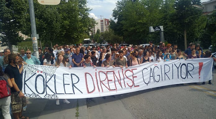 ODTÜ’de kaçak KYK yurduna karşı büyük buluşma