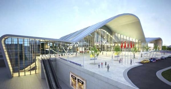 Eskişehir YHT Garı Projesi’ne dünya mimarlık ödülü