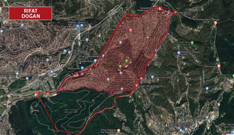 2 milyon metrekare ormanı yok eden Acarkent villalarının ruhsatları iptal edildi