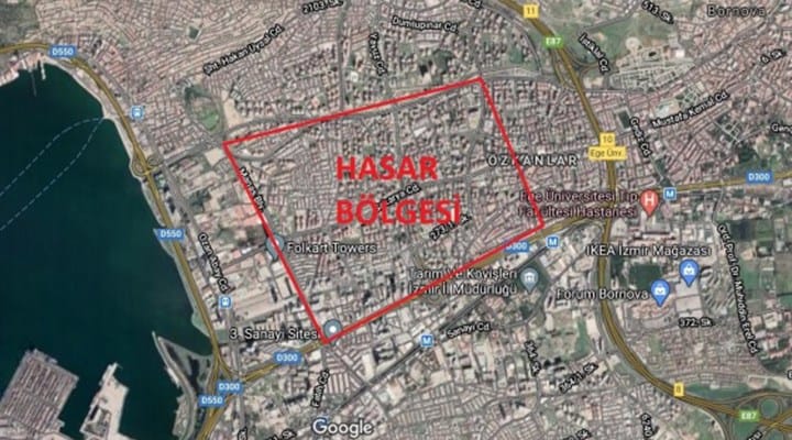 Bayraklı için korkutan tespit: Binalar yüzeysel temeller üzerinde