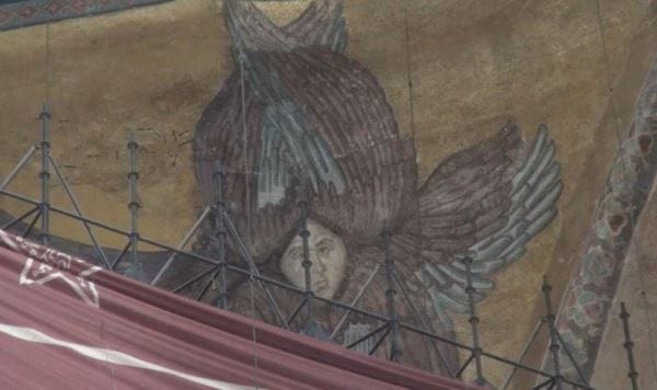 Ayasofya’da 7 yıldır bulunan iskele sökülüyor