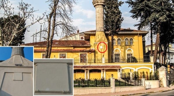 Bir restorasyon faciası daha: 250 yıllık güneş saatinin üstüne badana yaptılar