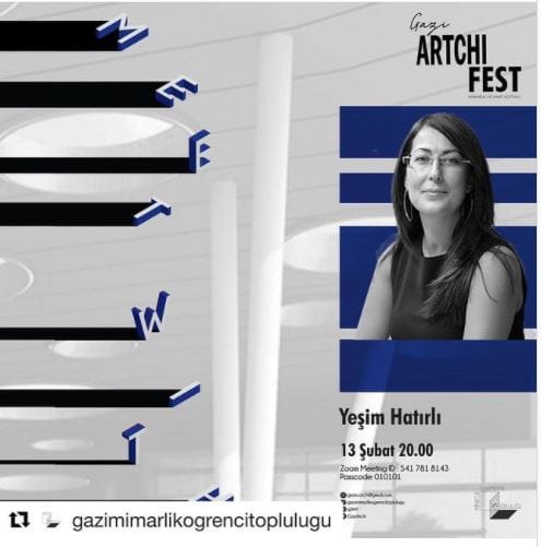 YEŞİM HATIRLI SÖYLEŞİSİ / 13 ŞUBAT Saat 20.00