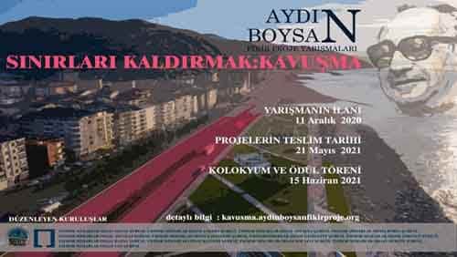 Aydın Boysan Proje Fikir Yarışması kapsamında bölgenin özellikleri online tanıtılacak