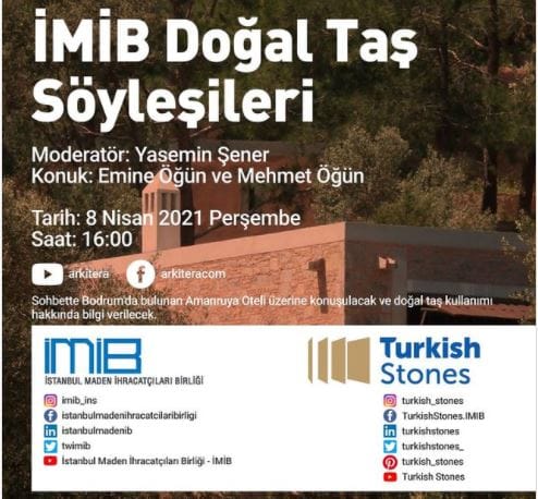 İMİB Doğal Taş Söyleşileri